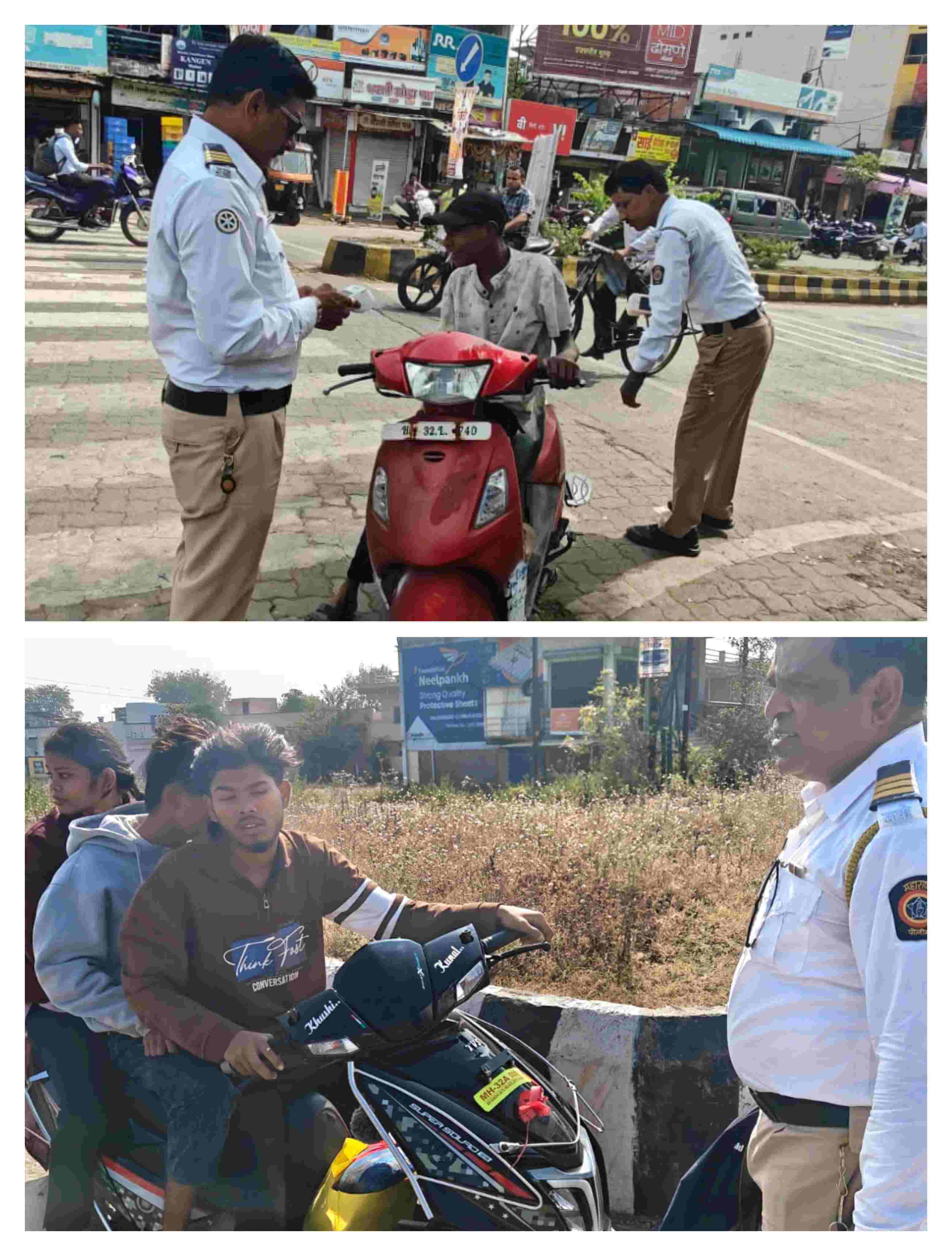 वर्ध्यात मद्यप्राशन करून वाहन चालवणाऱ्यांवर पोलिसांचा बडगा